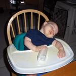 david sleeping