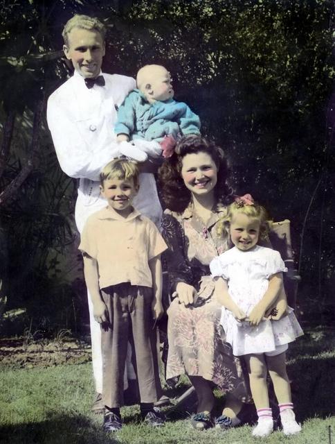 Richard, Marie, Utahna, Fred & baby Ira
