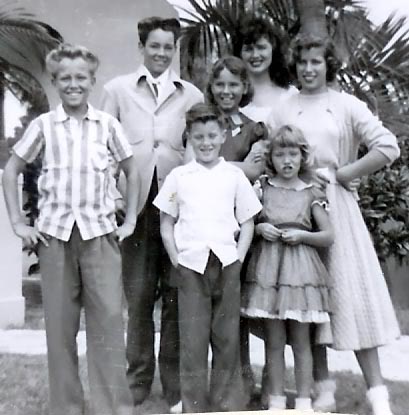 Ira, Freddie, Carol, Richard, Sharon, Marie & Utahna